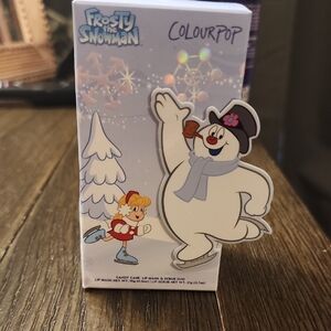 ColourPop Frosty the Snowman Candy Cane Lip Duo NWT IN BOX